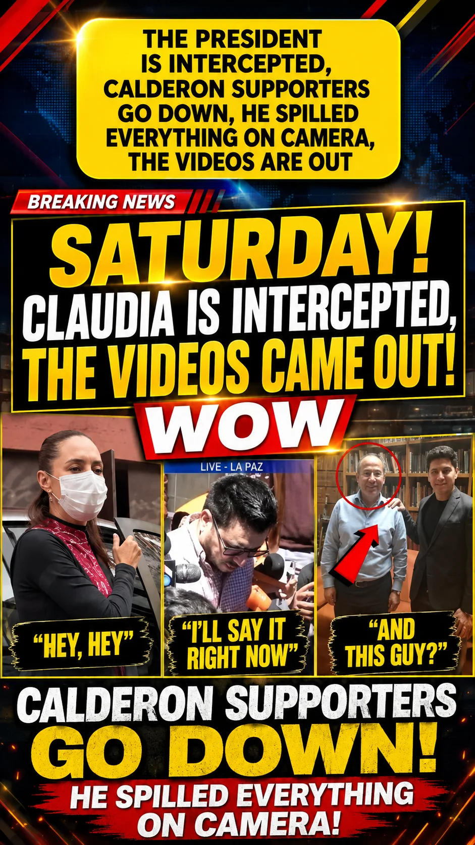 Sheinbaum Draws a Line on Political Power as Rocha Moya Crisis Reignites Calderón-Era Controversies
