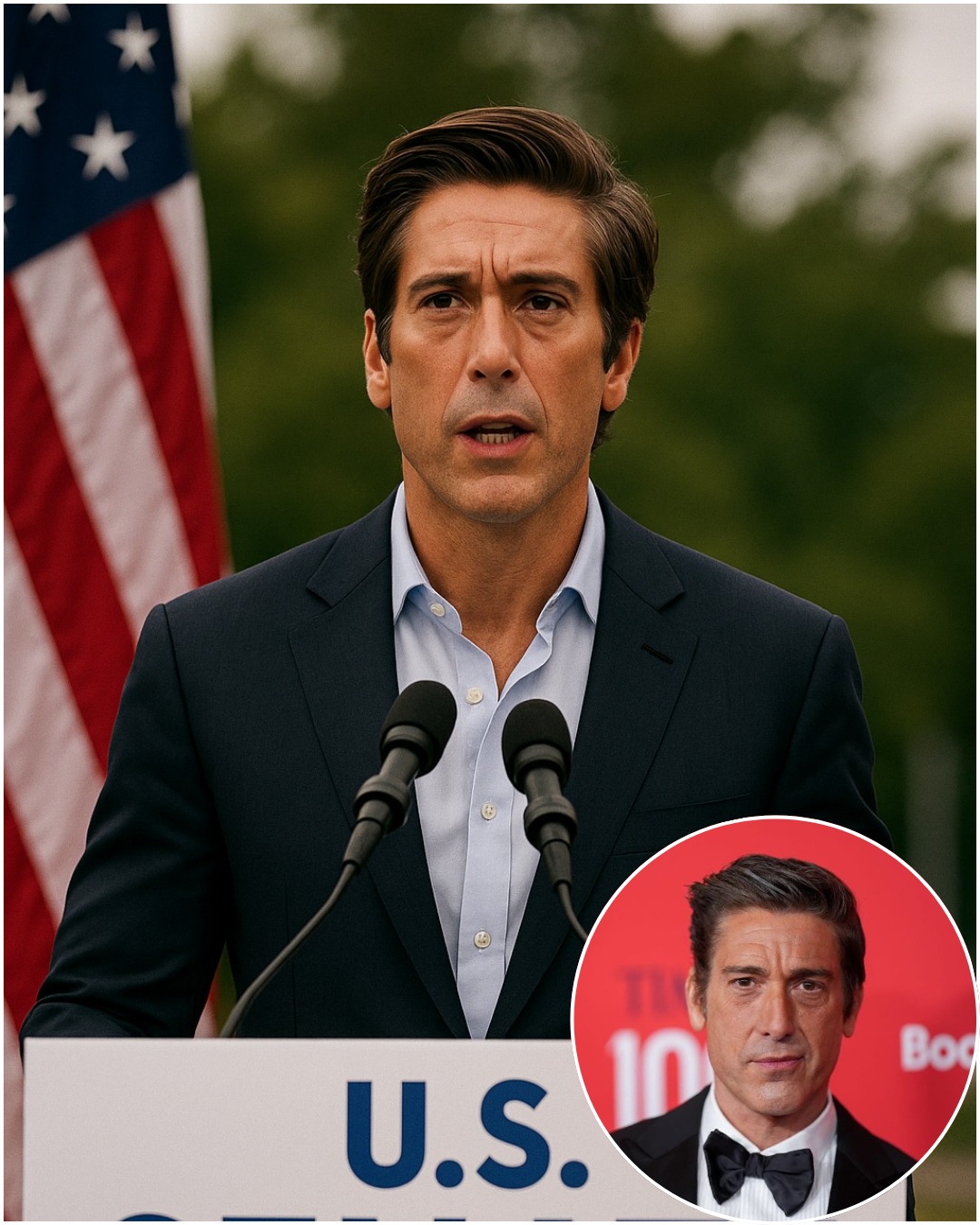 BREAKING: DAVID MUIR OFFICIALLY ENTERS U.S. SENATE RACE — THE NATION STUNNED BY HIS VISION TO REDEFINE AMERICAN LEADERSHIP