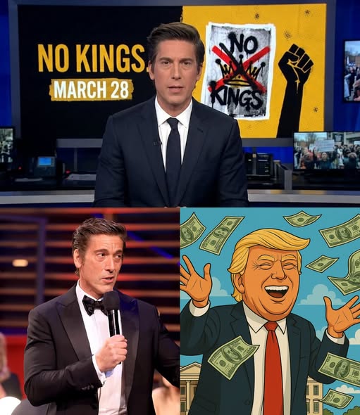 “NO KINGS” ERUPTS BUT DAVID MUIR JUST RAISED A QUESTION NO ONE EXPECTED…