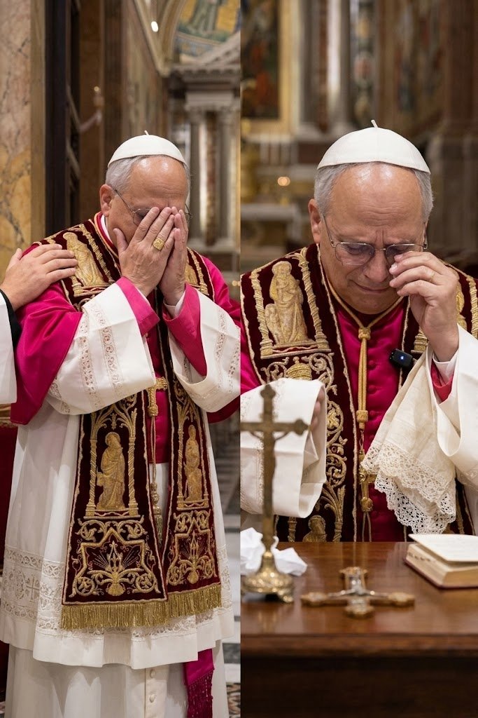 20 MINUTES AGO IN VATICAN CITY, POPE LEO XIV WAS CONFIRMED AS…