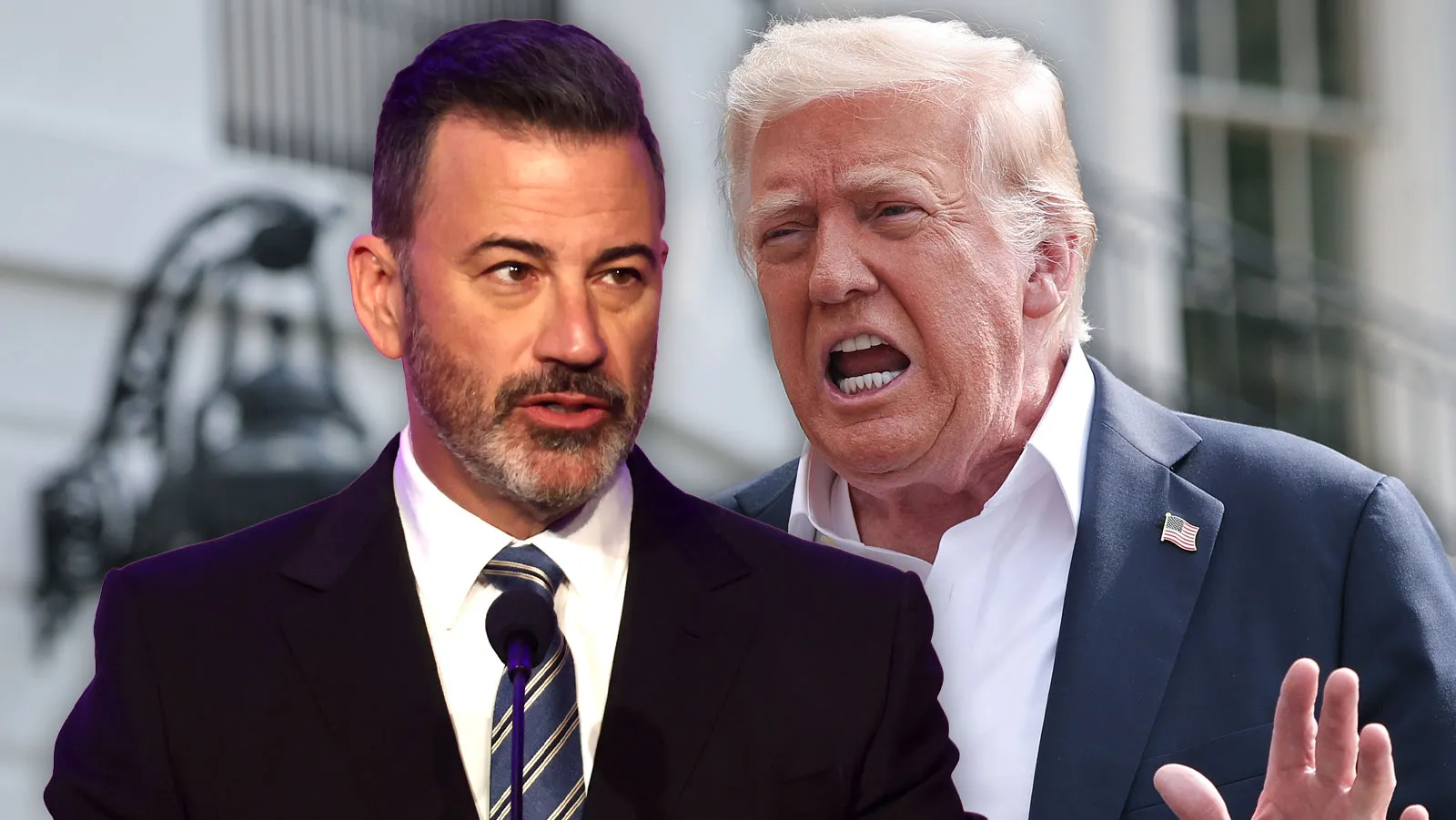 BREAKING: Trump joins wife Melania in calling on ABC to fire Jimmy Kimmel