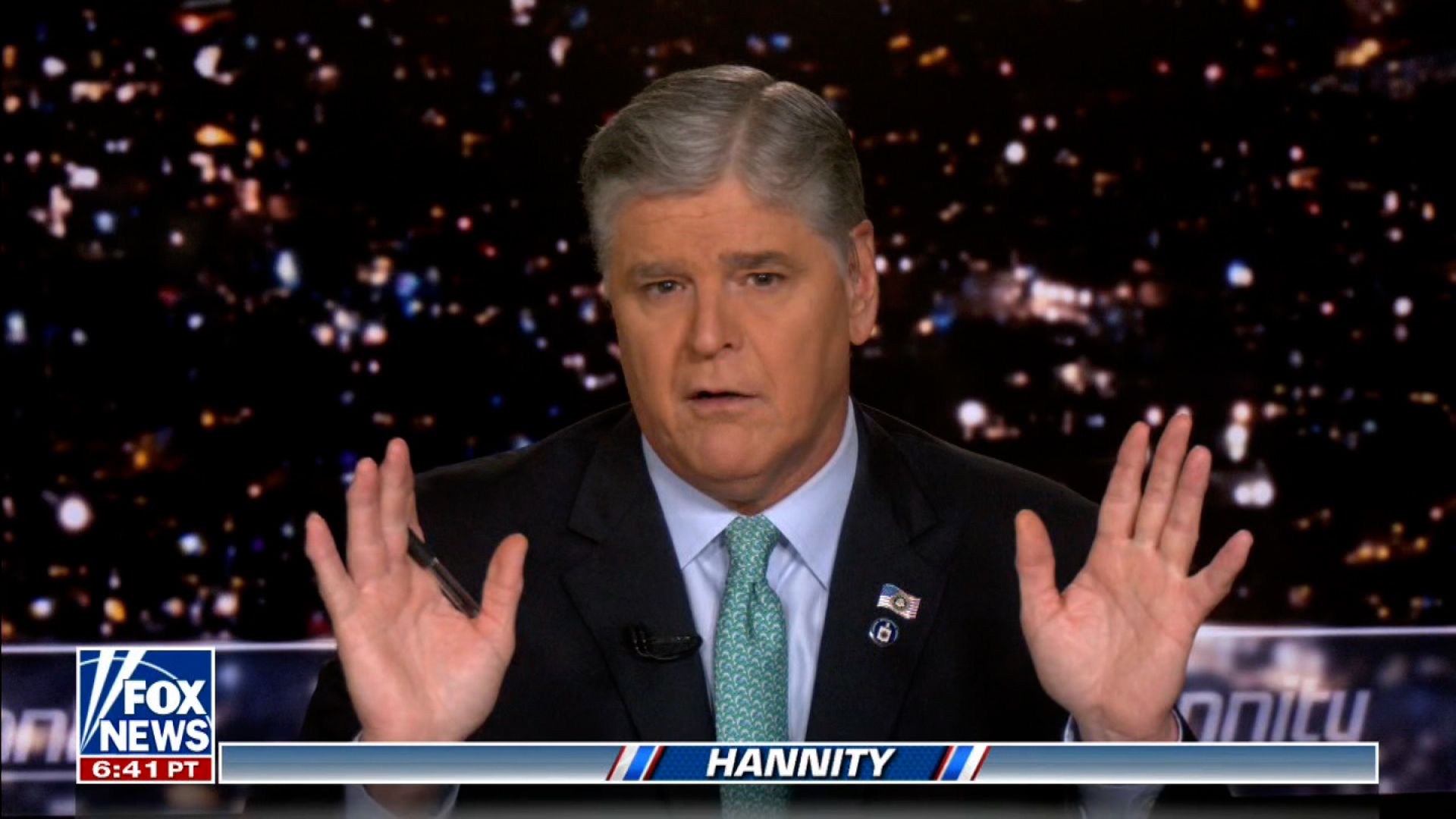 20 minutes ago in Florida, Fox News confirmed that Sean Hannity had...