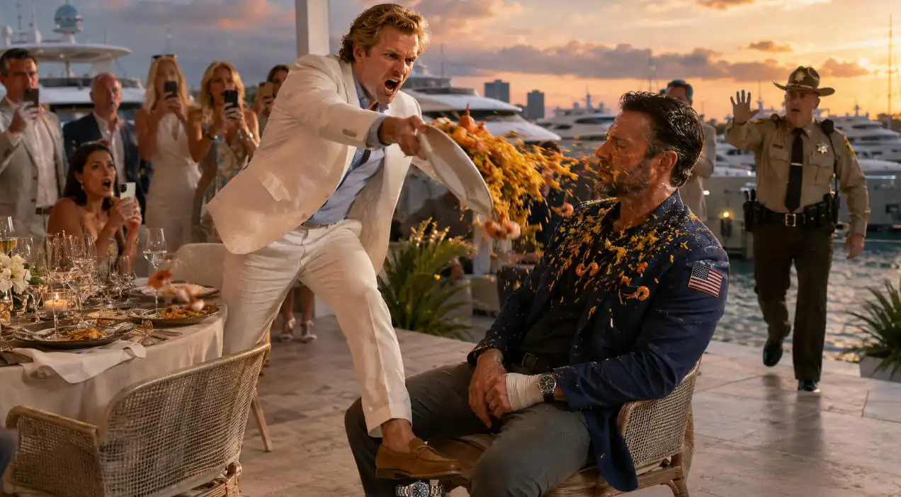 A Quiet Injured Veteran Was Humiliated at a Miami Yacht Dinner… But They Had NO IDEA Who He Really Was 😱