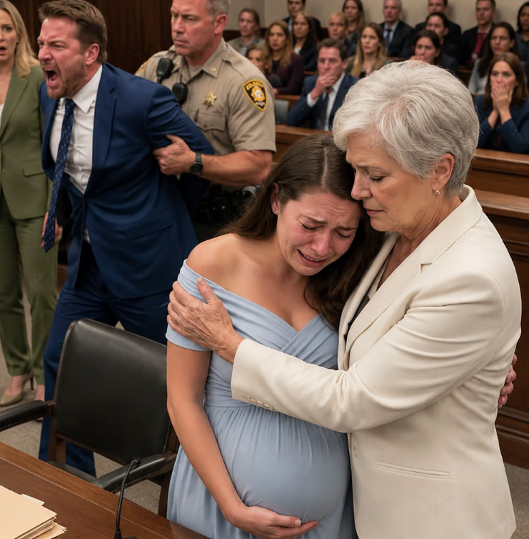 Full part: At my divorce hearing, I was eight months pregnant when the judge decided I would leave with nothing. My husband wore a smug smile, certain victory was his. “Let’s see how you and that baby survive without me,”