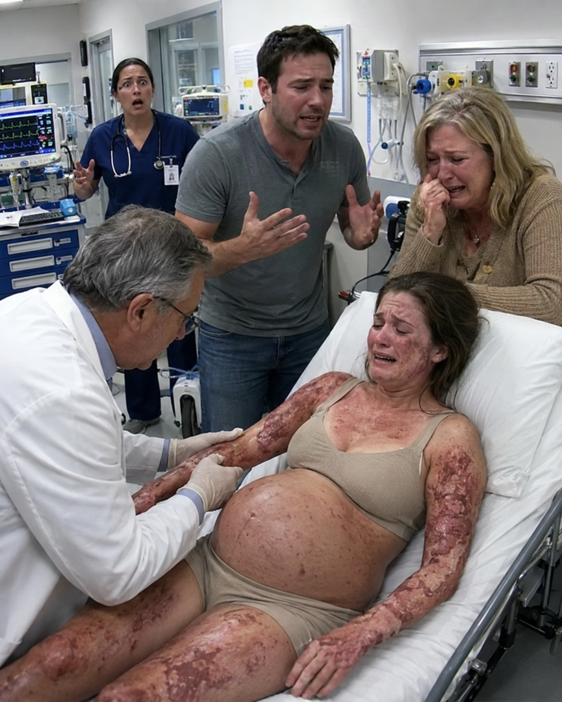 My mother-in-law poured boiling oil over me because dinner was late, and the pain swallowed everything before I collapsed. At the hospital, my husband squeezed the doctor’s shoulder and said, “She’s always been clumsy. She spilled a bowl of soup on herself.” I lay motionless behind the curtain, listening. Then the doctor stepped closer and whispered, “That’s strange—because these burns don’t look accidental, and the police are already downstairs.” - usnews