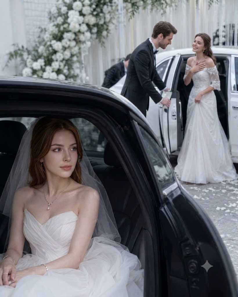 Right before I stepped into the wedding car, my fiancé asked me to give up the bride's seat for his "pick-me" girl. So, I got into a cab and called off the wedding right then and there.