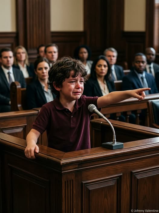 My Nine-Year-Old Son Sat Quietly in the Back of the Courtroom While My Husband Tried to Destroy My Life. Then He Stood Up and Said, “Your Honor, I Know Who Framed My Mom.” The Entire Courtroom Went Silent.