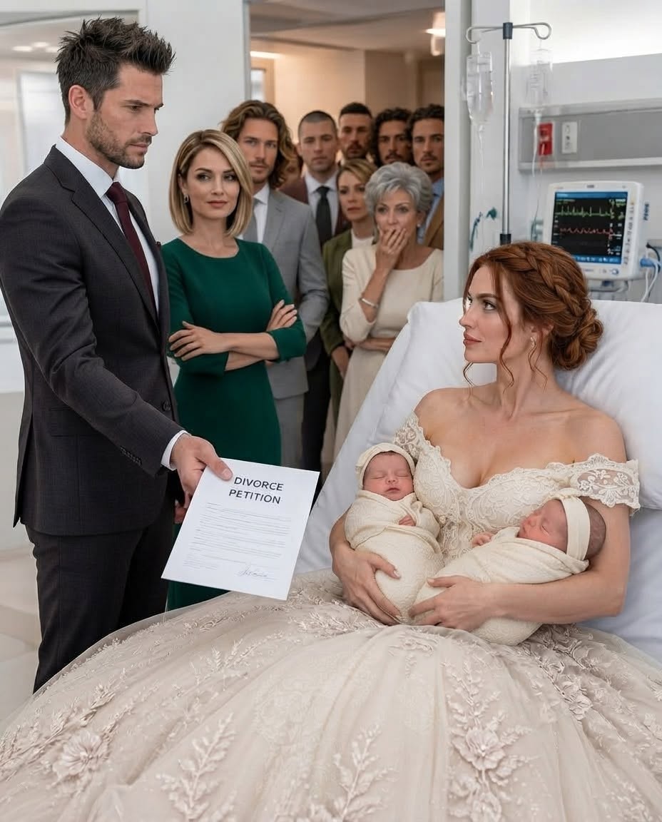 My husband and his mistress offered $150,000 for my newborn twins. Before his smug family, I signed and vanished with my babies that night—unaware I had spent six months preparing to completely destroy their plan.