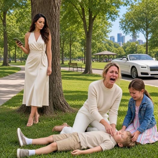 My sister-in-law took my son for a “fun afternoon.” Two hours later, my niece called me crying: “Mom said it was just a joke… but he won’t wake up.” I found him motionless in the park, and doctors discovered he’d been given a sedative. But the real nightmare began when police saw whose name was on the prescription.