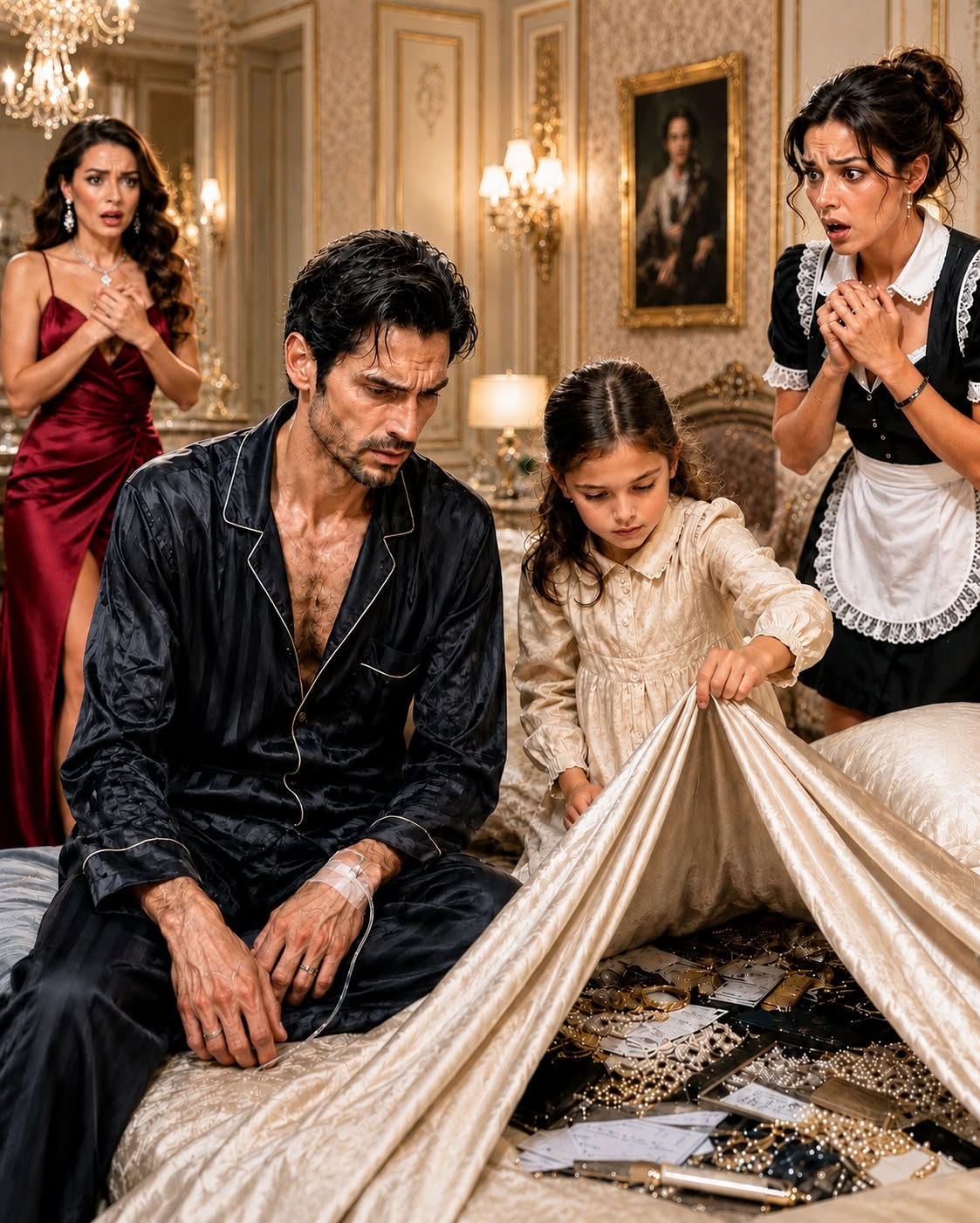 At Thirty-Two, I Was Chicago’s Most Feared Mafia Boss—Yet I Was Slowly Fading Away Inside My Own Mansion. While The World’s Best Doctors Failed To Explain My Mysterious Illness, My Fiancée Kept Whispering, “You’ll Be Fine,” Until A New Housekeeper And Her Daughter Revealed The Secret Someone In My Own Home Was Desperate To Hide.