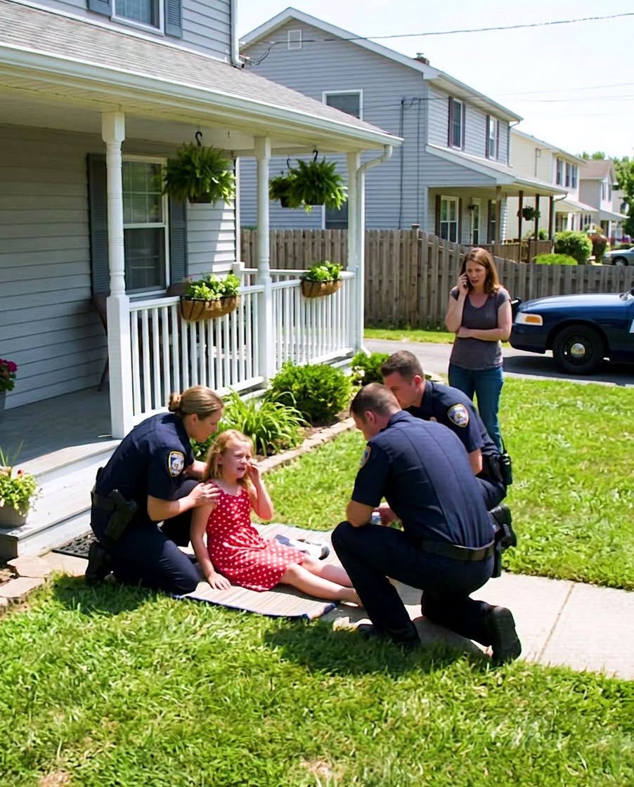 After 19 years as a sheriff, the worst scene I ever faced was on my own porch. The ruthless HOA president chained my sick daughter in the scorching heat for a "rule violation." I grabbed my bolt cutters, ready to enforce a different kind of law. What I discovered next changed everything...
