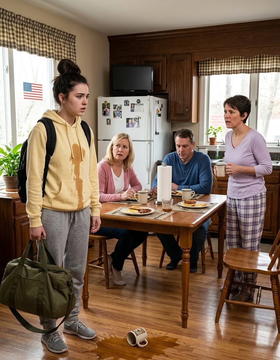 My sister insisted on taking my credit card at breakfast, but my family soon backed my decision. - New Day Story
