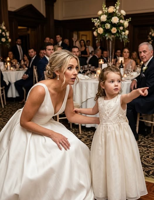 MY DAUGHTER TUGGED ON MY WEDDING DRESS AND SAID, ""I SAW NEW DADDY AND UNCLE PETER DO SOMETHING BAD"" — WHAT I DID NEXT S.HOCKED ALL 200 GUESTS. - Mia Dishes Stories