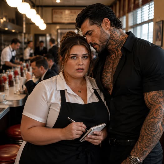 “Call me Dad and don’t look behind you,” the Mafia boss told the plus size waitress. She almost laughed, until he quietly asked who gave her the silver key…