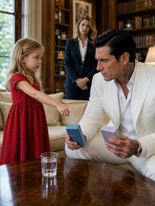 “Sir, Your Medicine Looks Different,” the Maid’s Little Girl Warned the Mafia Boss — Then One Crooked Label Exposed the Executive Already Preparing to Take His Chair