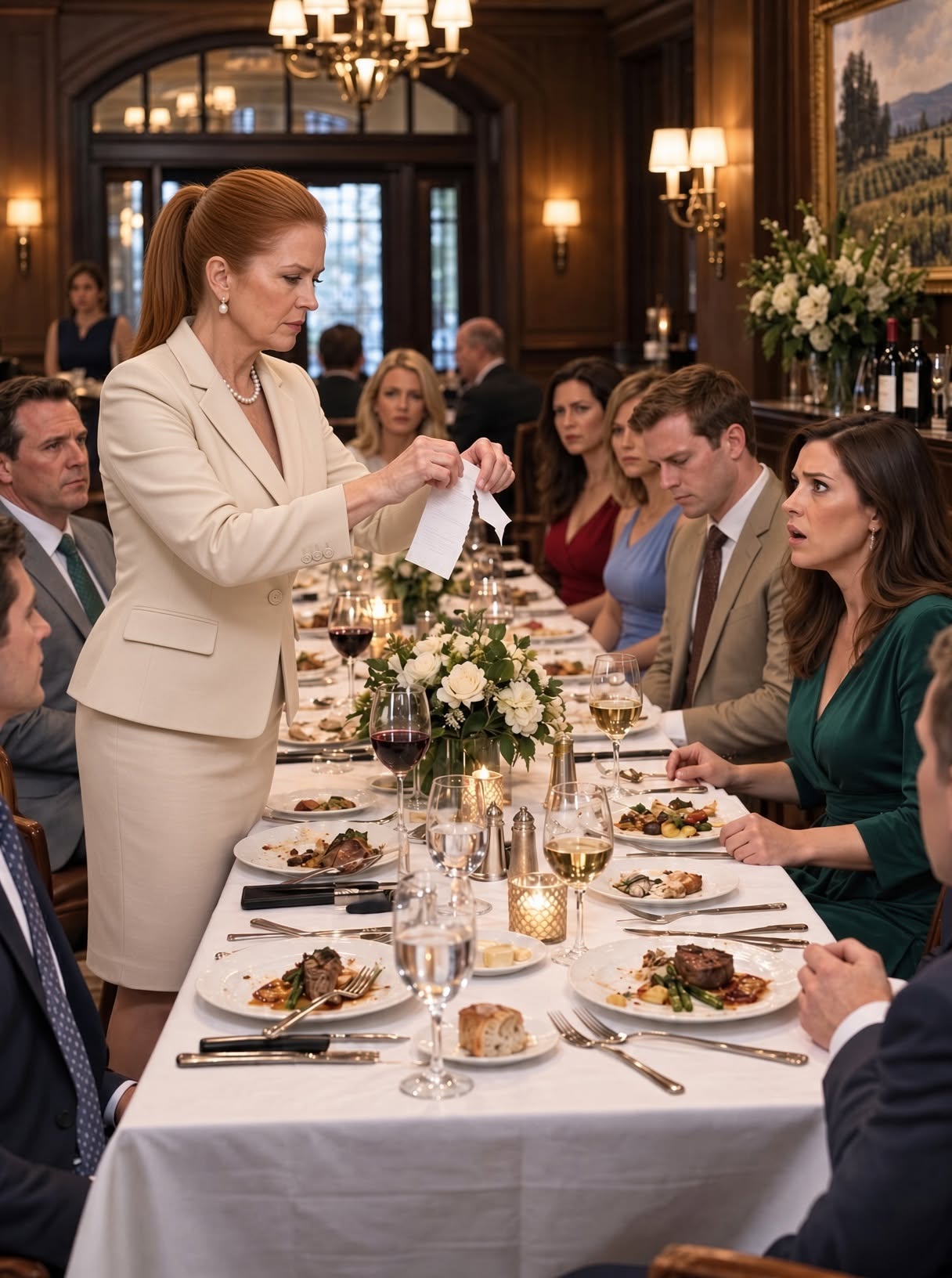 I Arrived At My Son And Daughter-In-Law’s Tenth Anniversary After Dinner Was Already Over. She Gave Me The Check, Joked That I Was Their ATM, And I Tore It Up And Walked Out. - Lifetaleshive