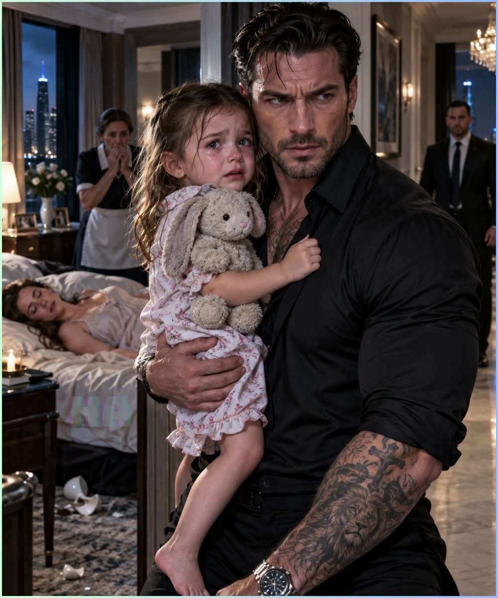 A Three-Year-Old Knocked on the Mafia Boss’s Door at Midnight, and the Name She Whispered Exposed the Secret His Father Took to the Grave