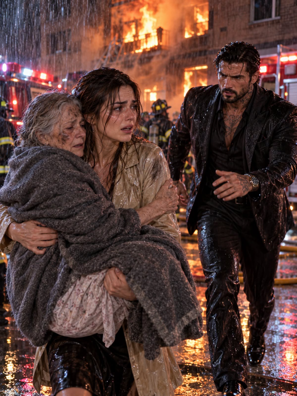 She Risked Her Life to Save His Mother From the Fire—Then the Mafia Boss Made One Unexpected Declaration