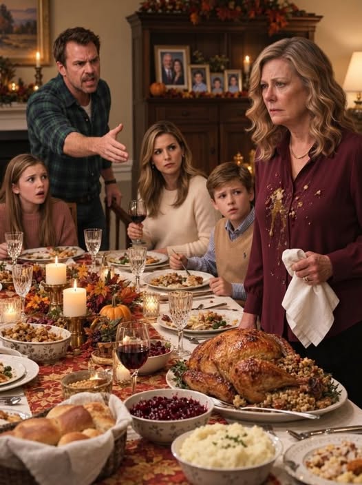 At Thanksgiving dinner, my son threw the turkey at me and shouted, “Go back to the nursing home, you useless old woman!”