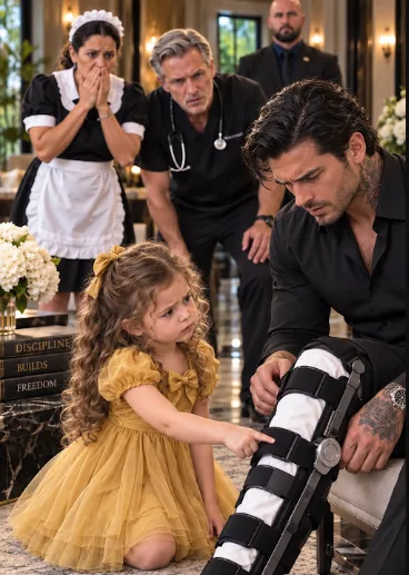 Ellie Rowan Touched the Black Strap Around Dominic Vale’s Left Leg Just as His Cane Struck the Marble Floor. The Sound Carried Through the Great Room 015 - Story216