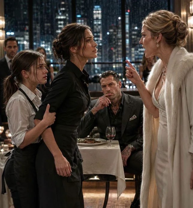 THE MAFIA BOSS’S FIANCÉE ORDERED A TEEN WAITRESS TO KNEEL, BUT THE QUIET WOMAN WHO SAID NO BECAME THE ONLY PERSON HE TRUSTED WHEN EVERYONE ELSE TURNED