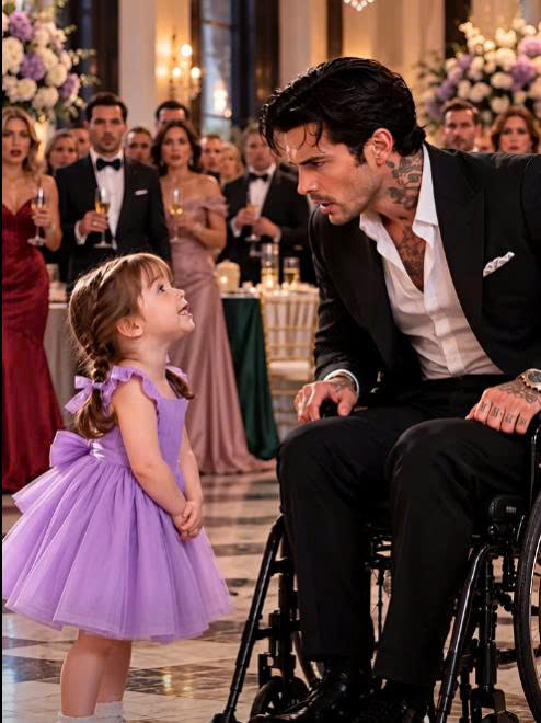 A THREE-YEAR-OLD HOMELESS-LOOKING GIRL ORDERED A PARALYZED BILLIONAIRE TO WALK, BUT WHAT HAPPENED NEXT LEFT HUNDREDS OF RICH GUESTS SPEECHLESS!