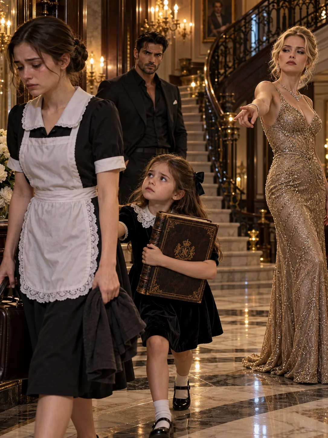 The Mafia Boss’s Fiancée Sent the Maid Away—His Daughter Followed Her With the Family Ledger