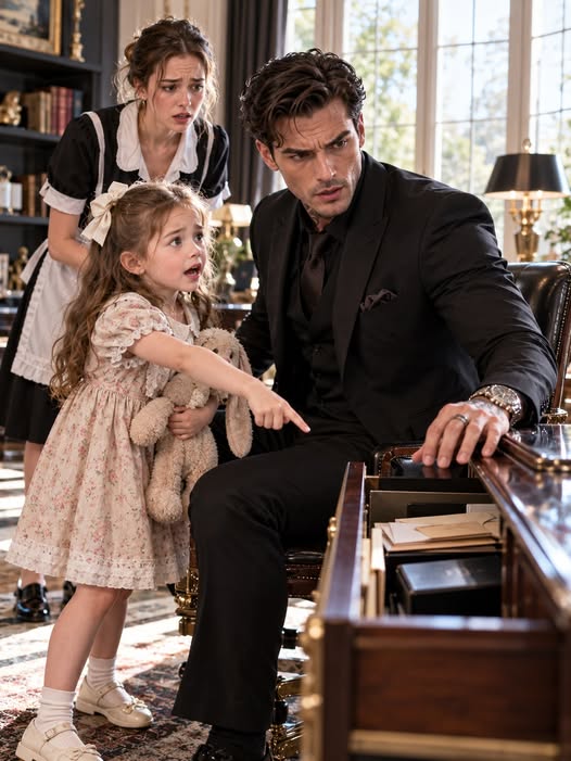 “Check That Desk, Sir!” the Maid's Daughter Warned the Mafia Boss—Seconds Later, He Turned Pale Spotlight8
