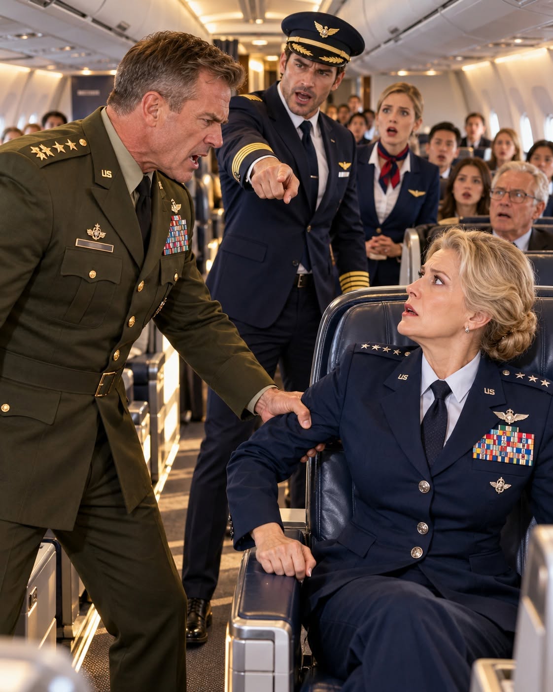 On my flight home following my retirement ceremony, an arrogant Army officer insisted that I surrender my assigned seat