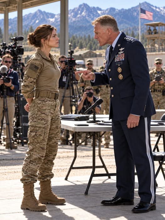 Rear Admiral James Crawford pressed his polished boot directly onto my registration papers and spoke into the live microphone