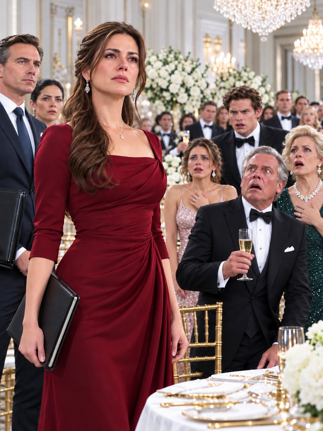 At my sister’s engagement party, the groom’s wealthy father mocked my modest clothes and offered me an entry-level job. His wife proudly claimed their family controlled Whitmore Global. I simply smiled, knowing I secretly owned the entire $2.8 billion company. Then one phone call changed everything they believed about me…