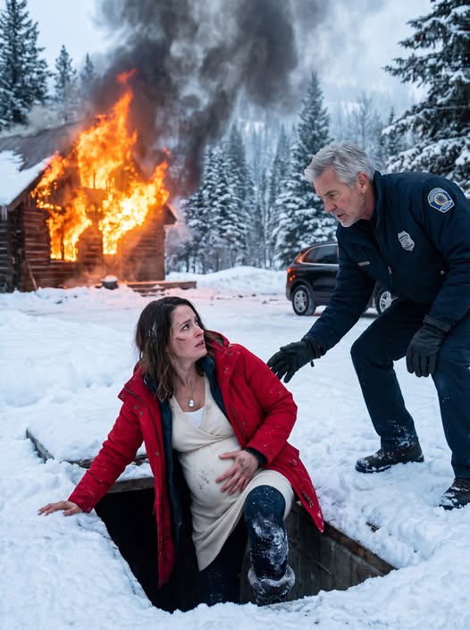 My husband stood beside my empty casket and thanked everyone for praying for our unborn son. He didn’t know I was watching the memorial from a locked hospital room—or that the retired smokejumper who pulled me from our burning cabin had just shown me proof that the fire was planned. Then my husband’s mistress stepped to the microphone and announced they would run my company together. I stopped waiting.