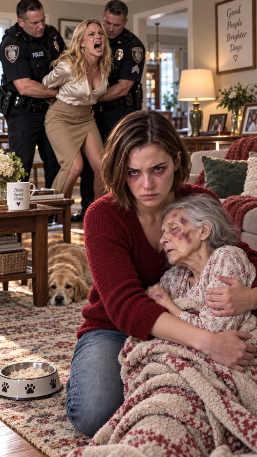 After 6 years abroad, I saw my mother’s house—the one I bought for her—listed for rent online. When I booked a viewing under a fake name. My sister answered the door, wearing Mom’s jewelry. “I own this place,” she bragged. “My mom has dementia. I keep her heavily sedated in the basement.” I found my mother unconscious on a rusty cot. I took off my disguise. My sister didn’t panic. She smirked, sent a text, and at that moment, the real nightmare walked through the front door.