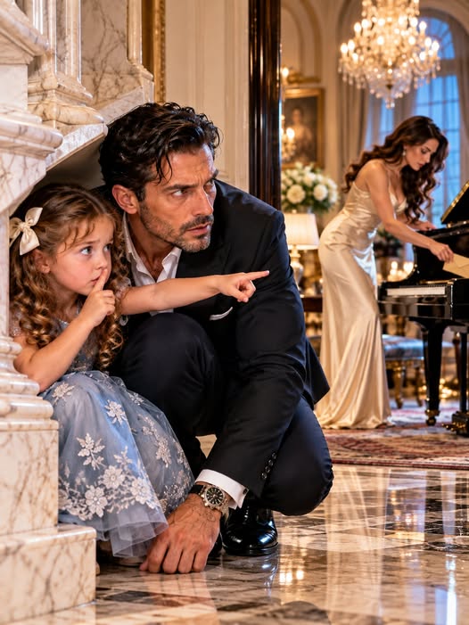 “She’s a Secret Spy!” the Maid’s Little Girl Whispered to the Mafia Boss—But When He Followed Her Eyes to His Girlfriend, He Discovered a Betrayal Inside His Own Home
