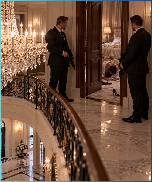 At 1:02 in the morning, Dominic Moretti hit the bedroom floor hard enough to shake the chandelier downstairs.