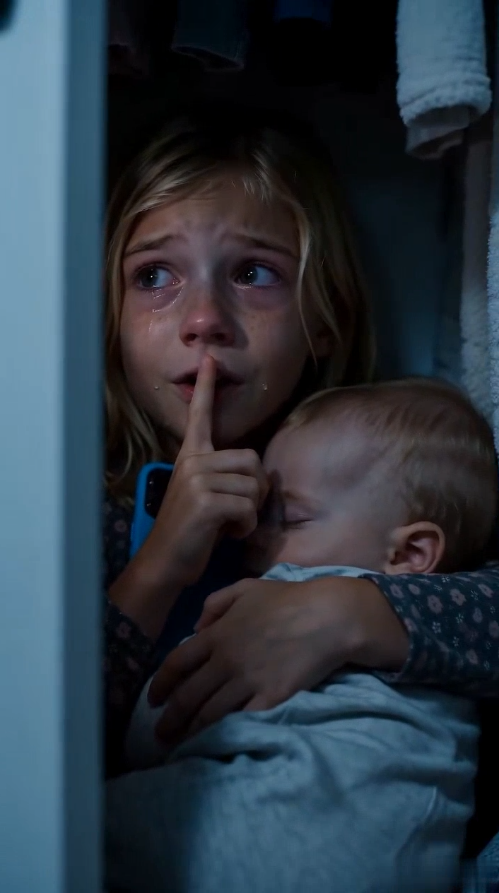 HE TERRORIZED A MOTHER IN HER OWN BEDROOM—BUT NEVER NOTICED THE BRAVE LITTLE GIRL HIDING BEHIND HIM.