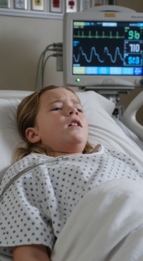 My mother burst into the pediatric ICU without asking if Emma had opened her eyes.