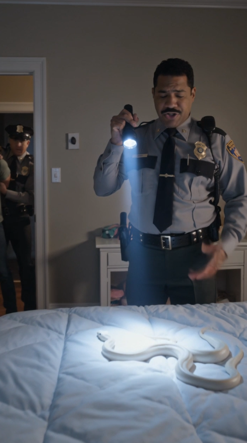 Seven-year-old Avery called 911 and whispered, “Daddy’s snake got out again