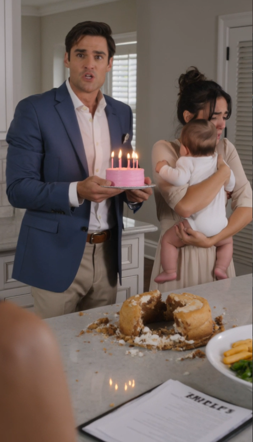 I Left Work Early With A Birthday Cake And My Wife’S Favorite Blue Dress To Surprise Her On Our Son Frederick’S First Birthday