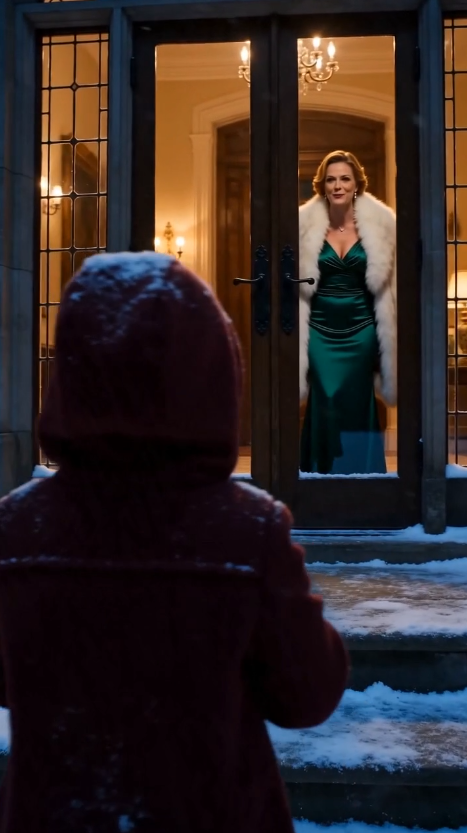 THE CRUEL STEPMOTHER LOCKED A FREEZING 7-YEAR-OLD GIRL OUT IN THE BLIZZARD—UNTIL THE CHILD’S TOY BEAR REVEALED WHO TRULY OWNED THE FAMILY FORTUNE.