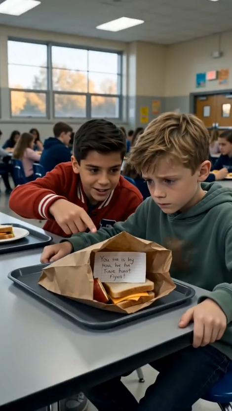THEY THREW HIS LUNCH AWAY—THEN THE JANITOR READ THE NOTE HIS MOTHER HAD HIDDEN UNDER THE BREAD