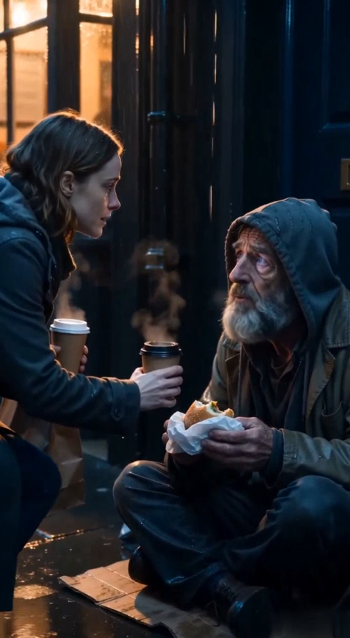 THE STRANGER I FED ONE COLD LONDON NIGHT TURNED OUT TO BE THE MAN WHO WOULD CHANGE MY LIFE FOREVER — AND REVEAL A SECRET THAT HAD BEEN HIDDEN FOR THIRTY YEARS