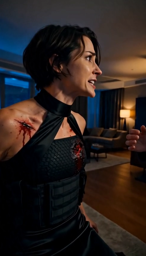 I RIPPED OPEN MY HUSBAND’S MISTRESS’S SILK DRESS TO HUMILIATE HER—UNTIL THE TORN FABRIC REVEALED A BLOOD-STAINED TACTICAL VEST AND A GUNSHOT WOUND.