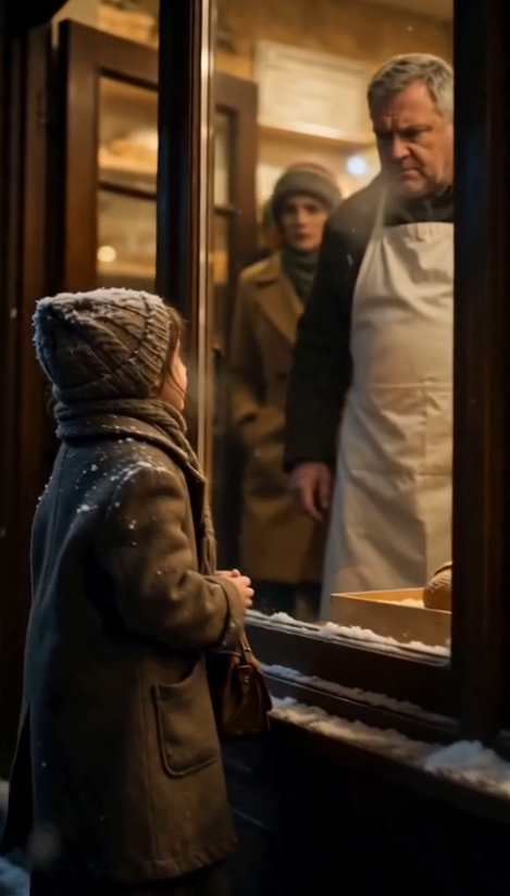 HER HUNGRY EYES NEVER TOUCHED THE BREAD—SO WHY DID THE BAKER CALL THE POLICE?