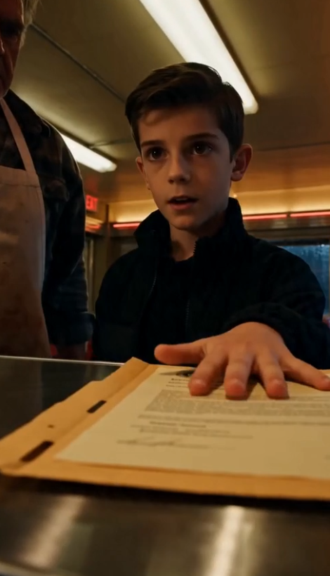 THE DINER OWNER WHO FED A STARVING BOY WHILE GOING BANKRUPT — FIVE YEARS LATER THE BOY RETURNED AND TURNED HIS RUIN INTO REVENGE AND REDEMPTION