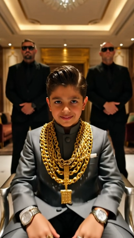 THE GOLDEN BOY'S BLING AND THE STREET CHILD'S UNBREAKABLE PRIDE