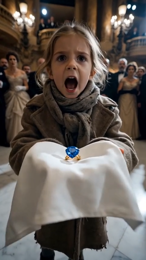 I WAS PUBLICLY HUMILIATED AND ACCUSED OF STEALING MY OWN CHARITY’S DIAMOND—UNTIL A FREEZING FLOWER GIRL BURST INTO THE BALLROOM WITH THE REAL THIEF’S CUFFLINK.