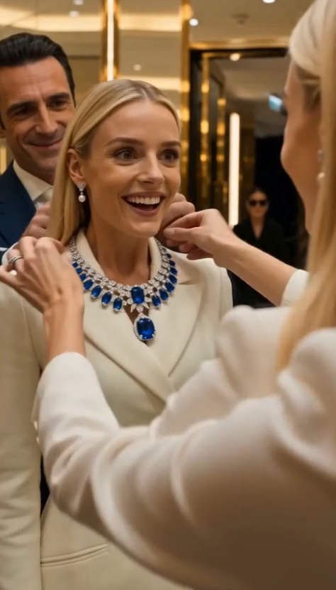 HE BOUGHT HIS YOUNG MISTRESS A DIAMOND WITH HIS WIFE’S MONEY—BUT HE NEVER EXPECTED HER TO WALK INTO THE BOUTIQUE
