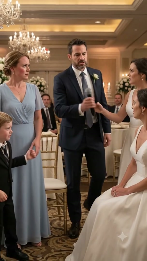 No one expects to be buried at a wedding.