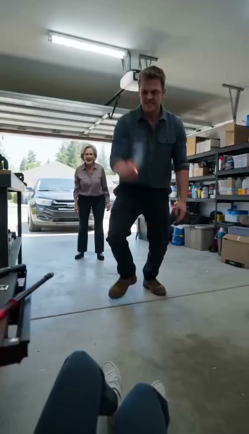 My husband thought no one would believe what happened inside our garage.